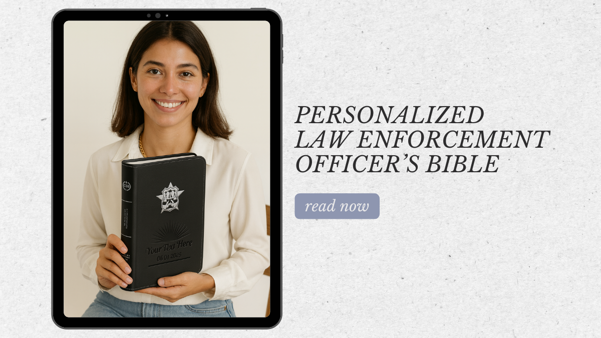 Personalized CSB Law Enforcement Officer’s Bible: The Complete Gift & Bulk Order Guide