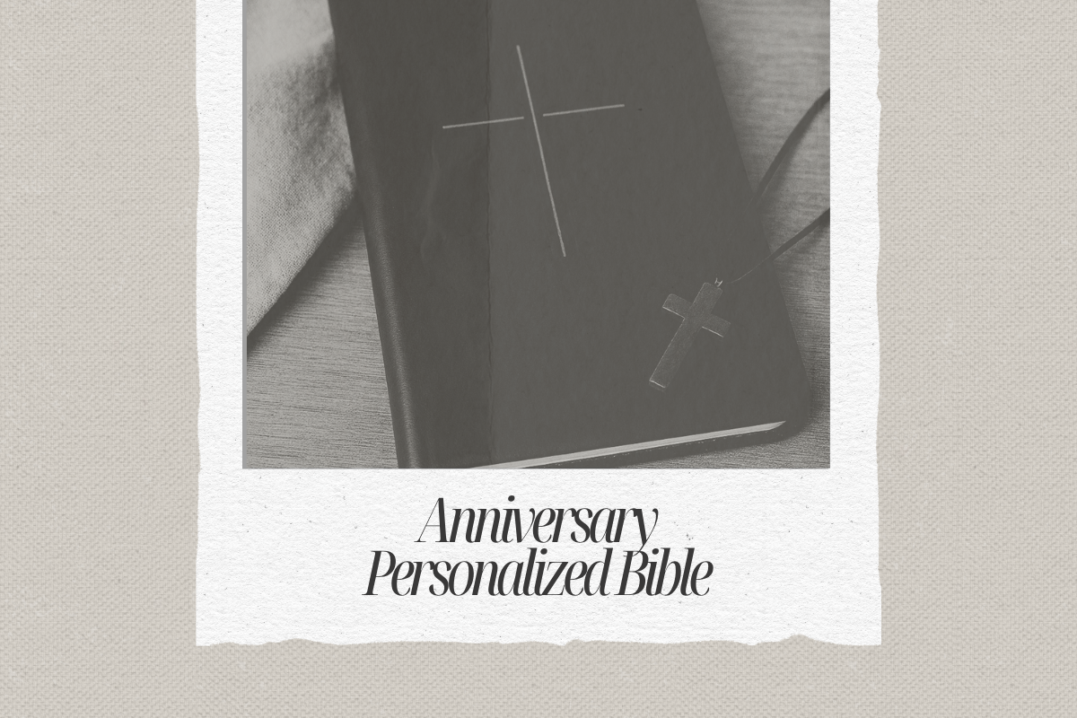 Anniversary Personalized Bible: How to Add Vows, Dates, and Family Name