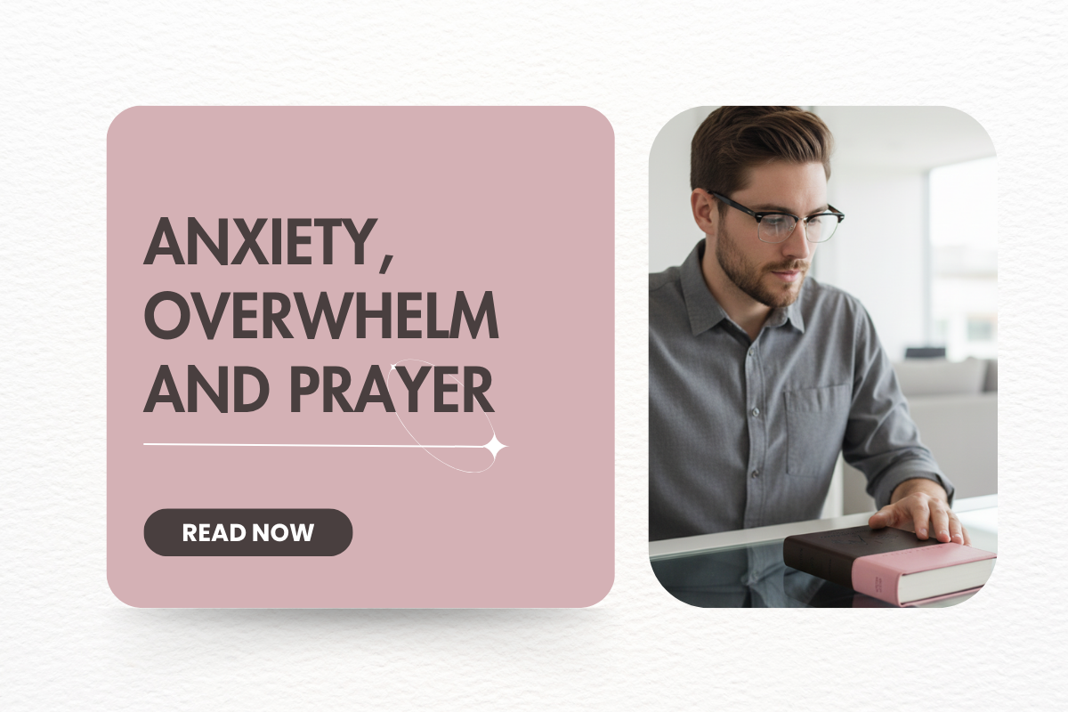 Anxiety, Overwhelm and Prayer: Creating a Calm Night Routine with a Personalized Bible