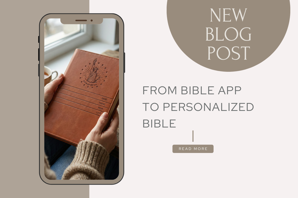 From Bible App to Personalized Bible: Why Young Adults Are Returning to Print Scripture