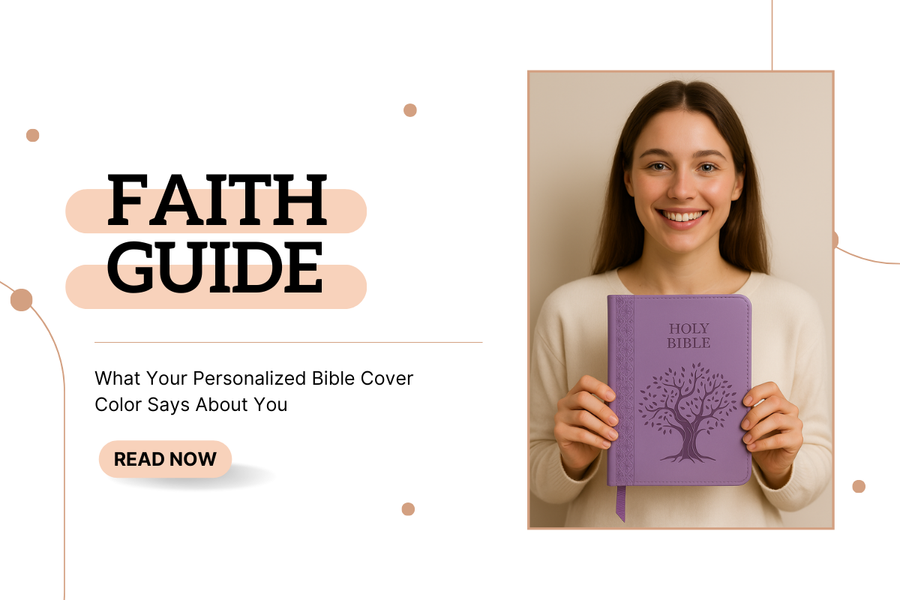 Faith Guide: What Your Personalized Bible Cover Color Says About You ...