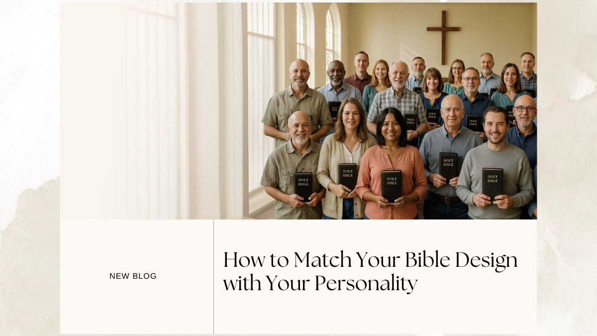 How to Match Your Bible Design with Your Personality