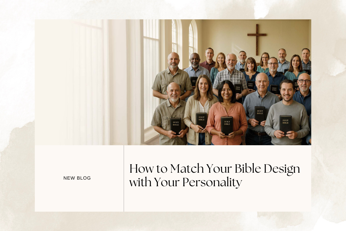 How to Match Your Bible Design with Your Personality