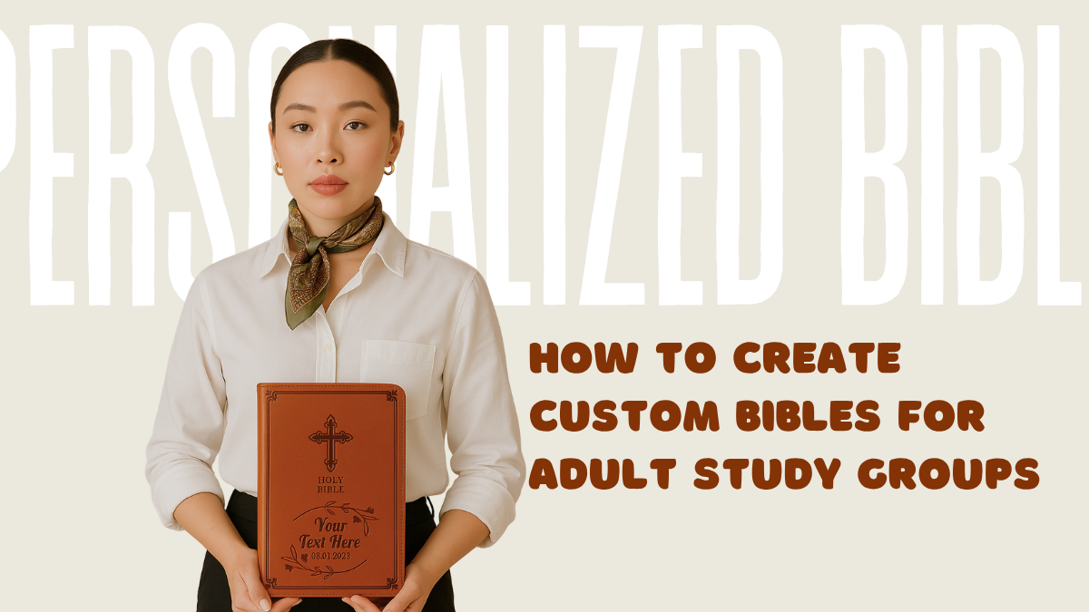 How to Create Custom Bible Journals for Adult Bible Study Groups