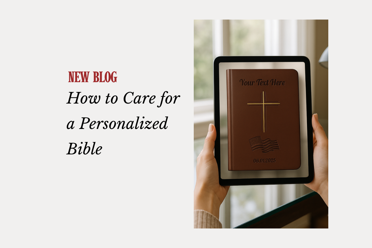 How to Care for a Personalized Bible: Storage, Cleaning, and Long-Term Protection