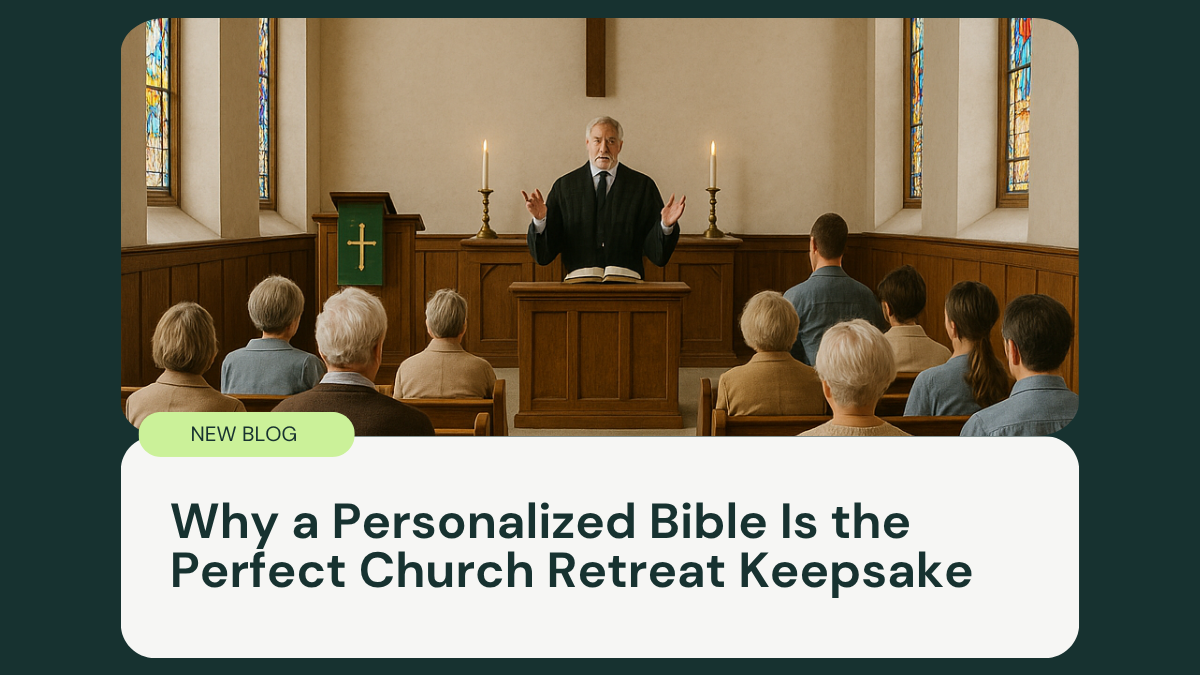 Why a Personalized Bible Is the Perfect Church Retreat Keepsake
