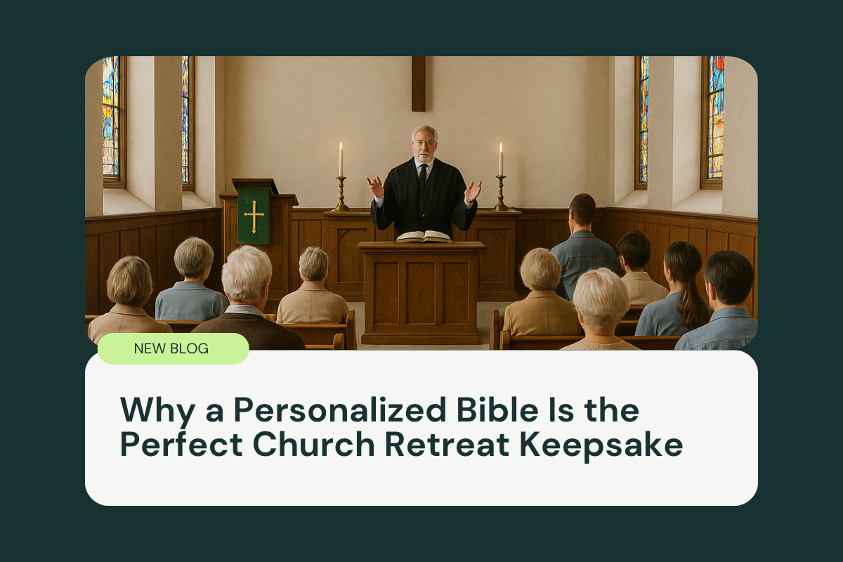 Why a Personalized Bible Is the Perfect Church Retreat Keepsake