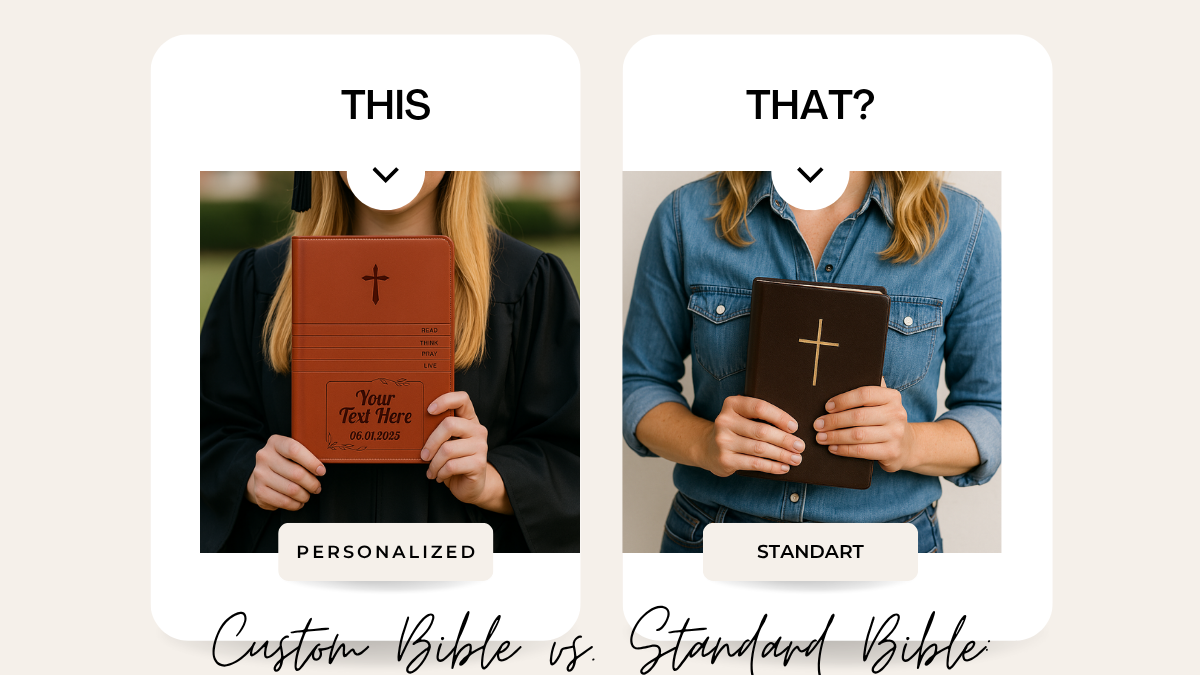 Custom Bible vs. Standard Bible: Which Is Right for You?