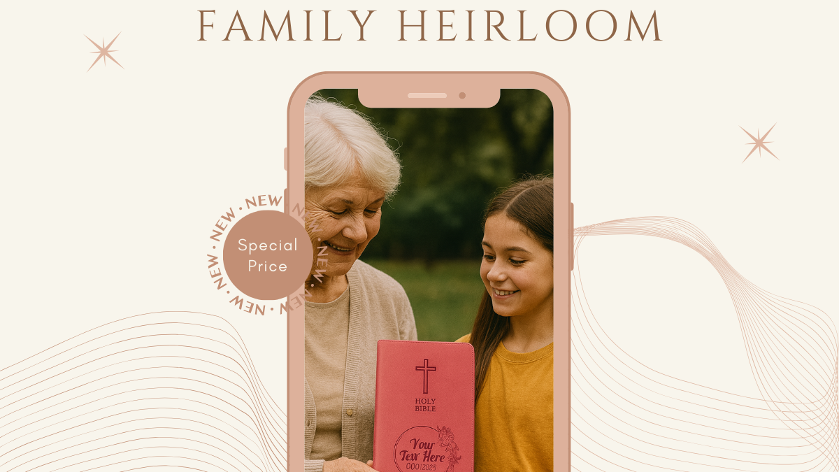 Family Heirloom Bibles: Crafting a Custom Legacy for Generations