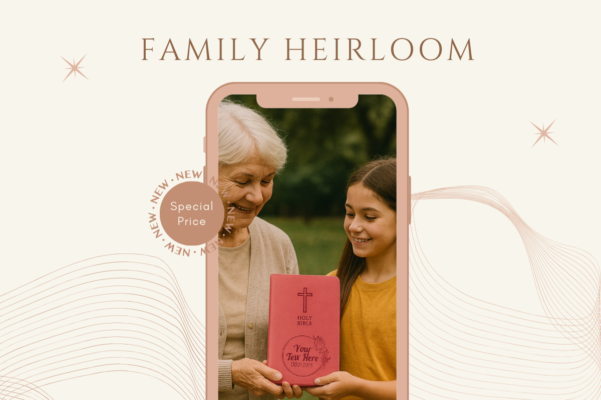 Family Heirloom Bibles: Crafting a Custom Legacy for Generations