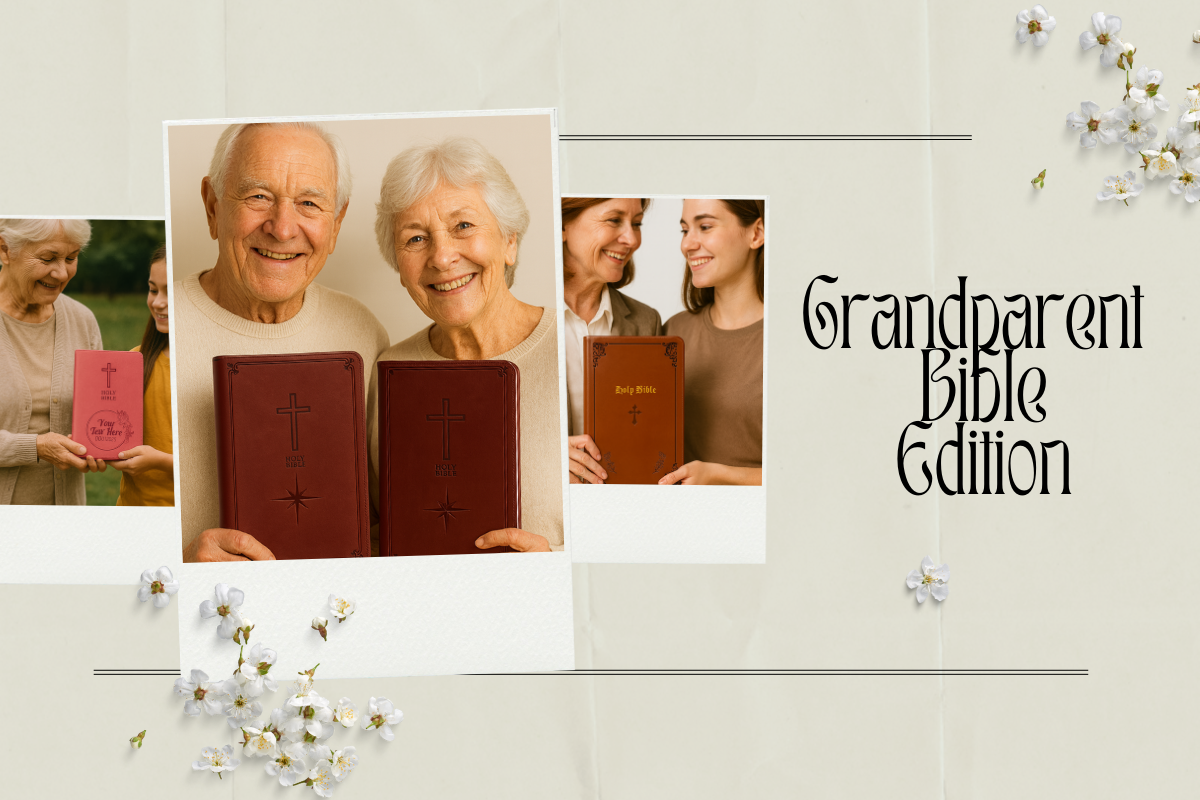Grandparent Edition: Large-Print Personalized Bible Picks They’ll Love