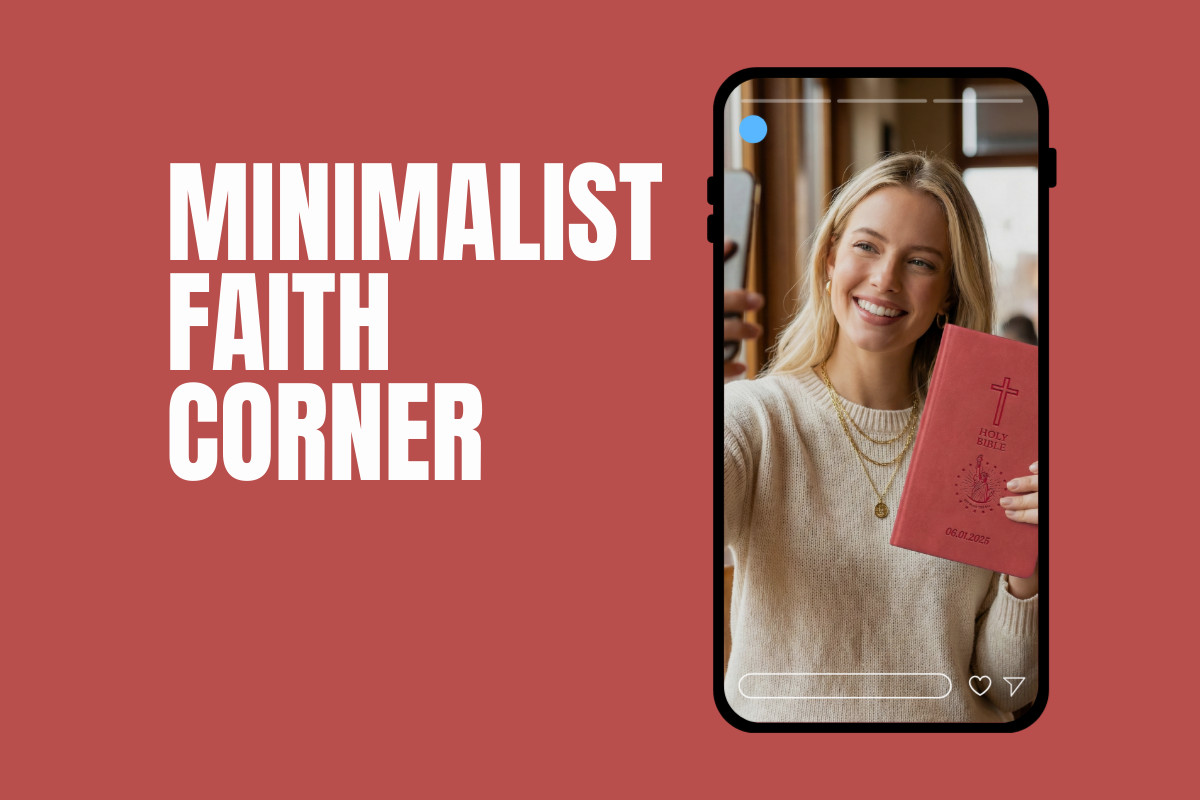 Minimalist Faith Corner: Designing a Small Space Around Your Personalized Bible
