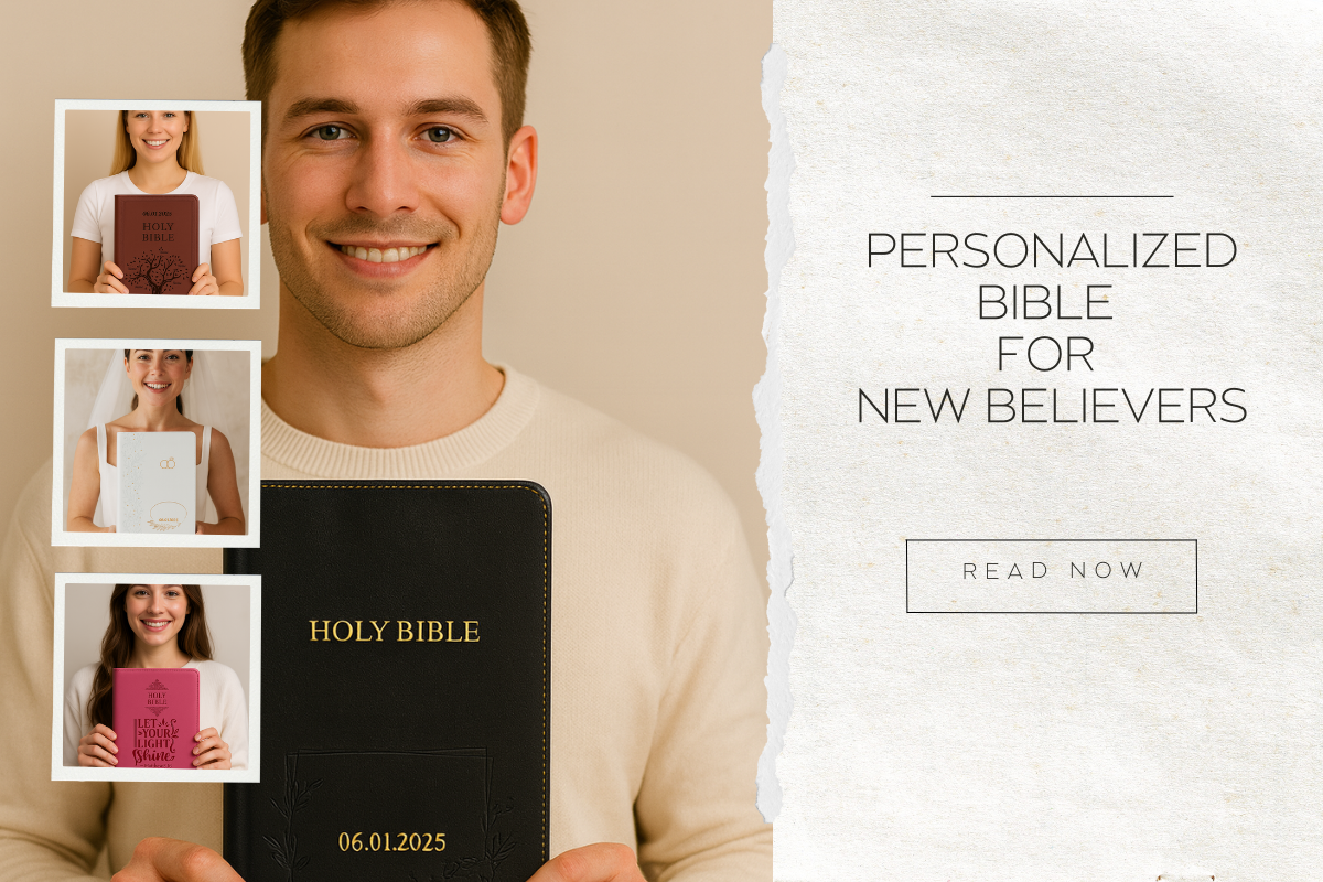 Scripture Feature Personalized Bible for New Believers: Starter Features & Verses to Hig ...