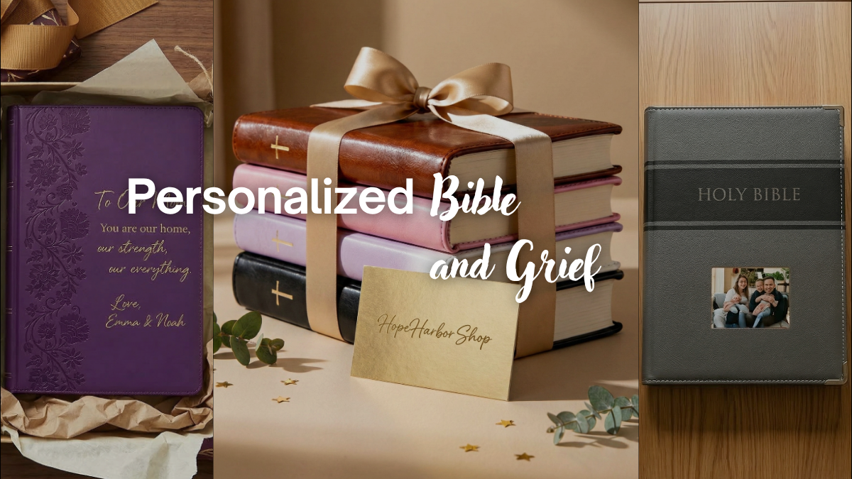 Holding Light in the Dark: What to Keep in Your Personalized Bible During Seasons of Grief