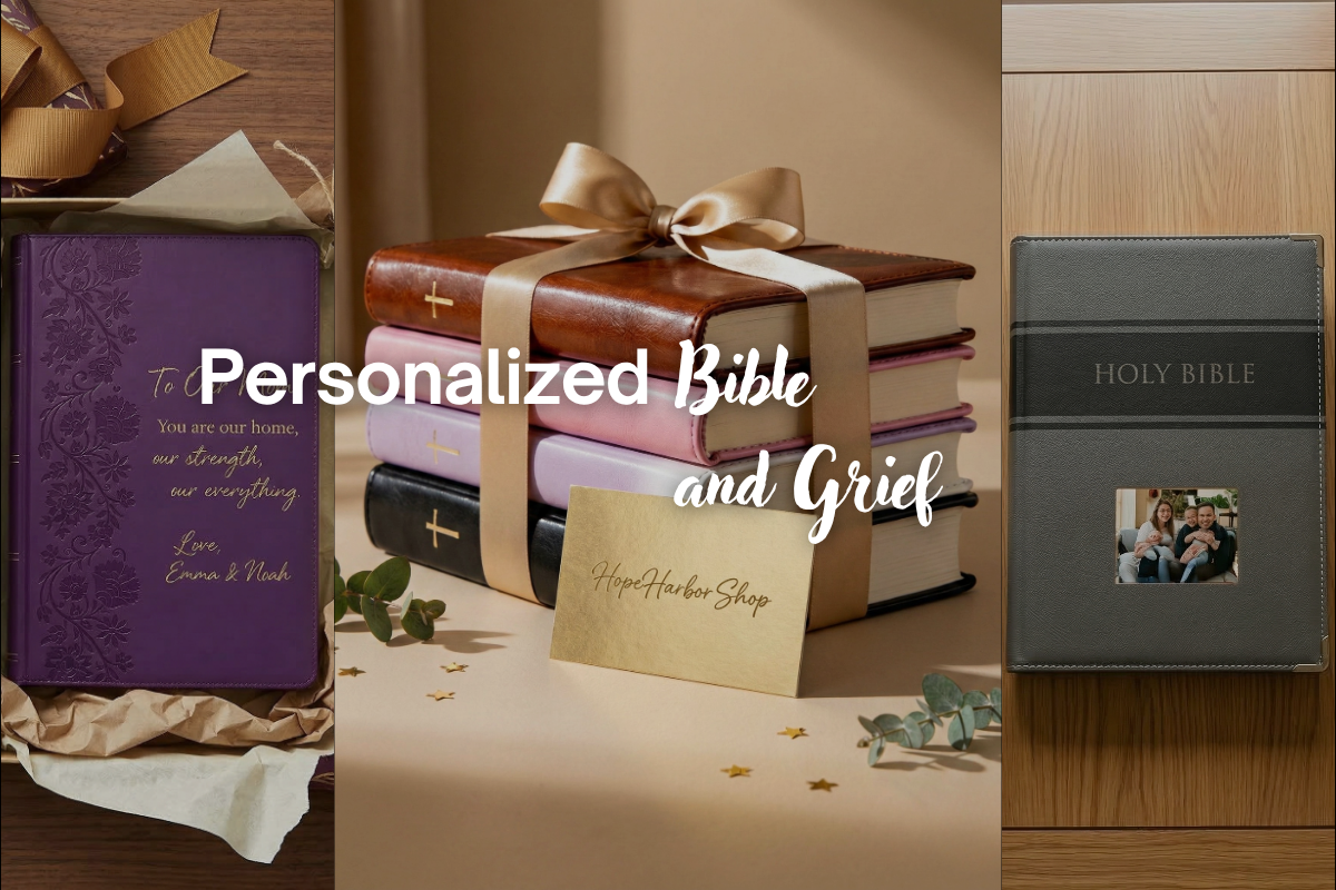 Holding Light in the Dark: What to Keep in Your Personalized Bible During Seasons of Grief