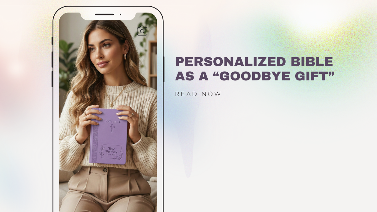 How a Personalized Bible Becomes a “Goodbye Gift” for Seniors Leaving Youth Group