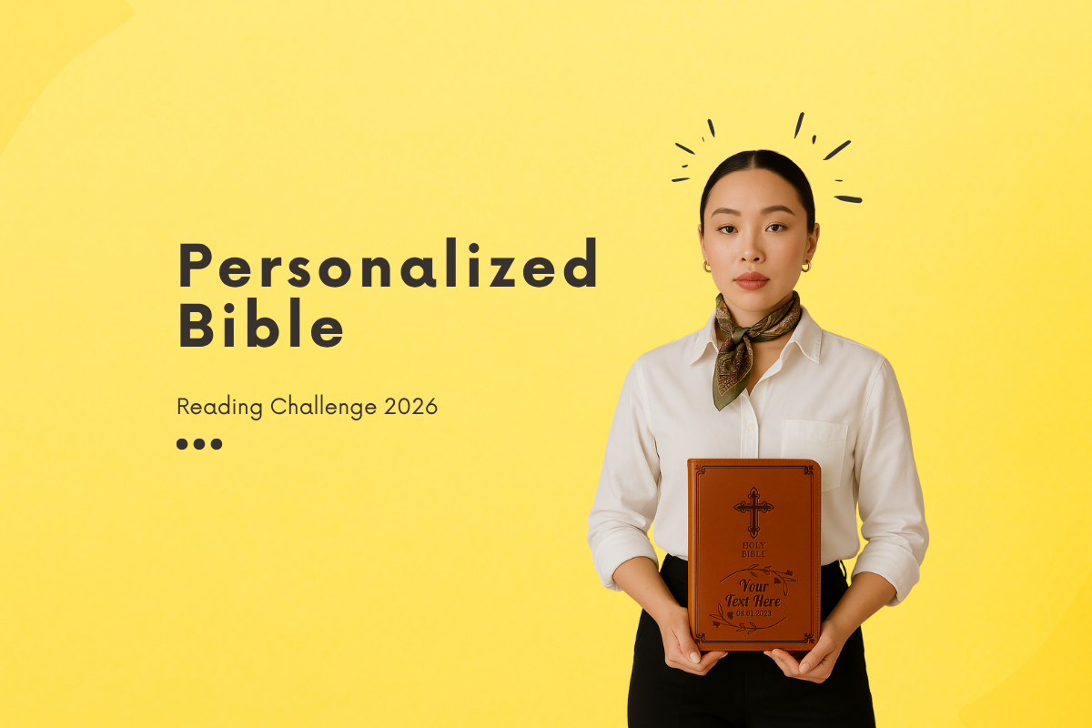 Personalized Bible Reading Challenge 2026: Custom Covers for Team Motivation