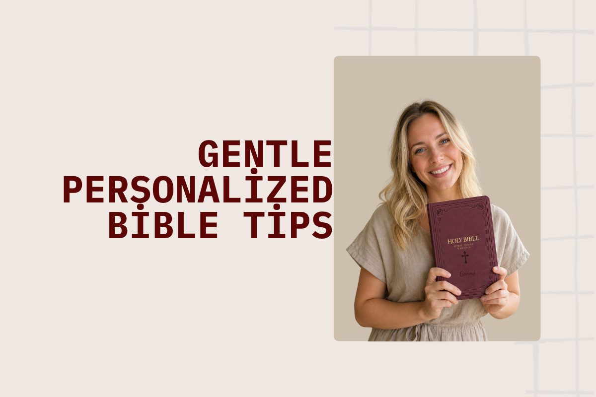 Starting Again with Grace: Gentle Personalized Bible Tips for Returning to Faith