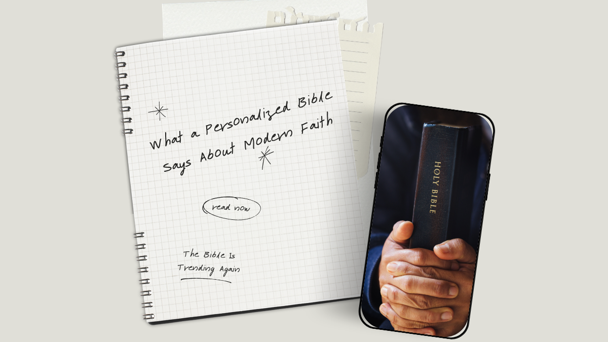 The Bible Is Trending Again: What a Personalized Bible Says About Modern Faith