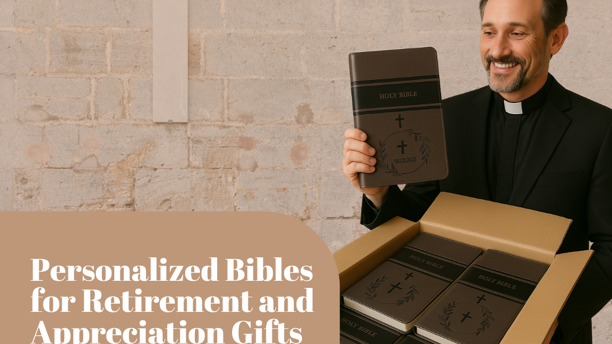 Why Churches Are Choosing Personalized Bibles for Retirement and Appreciation Gifts