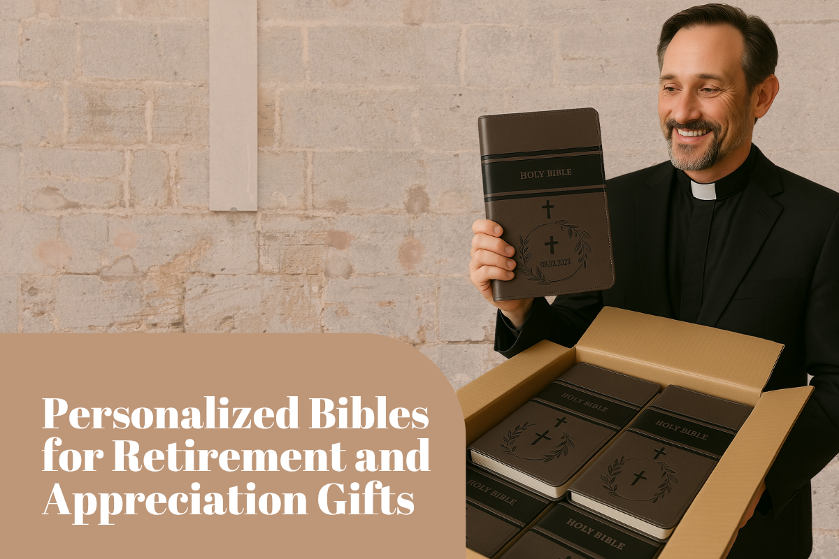 Why Churches Are Choosing Personalized Bibles for Retirement and Appreciation Gifts
