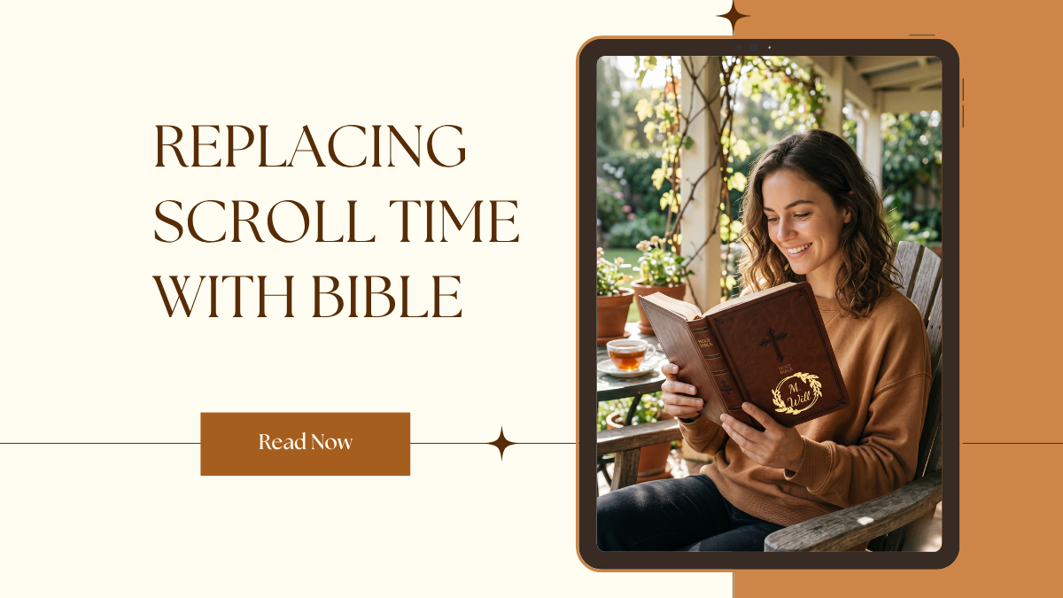 Replacing Scroll Time: 10 Minutes with a Personalized Bible Instead
