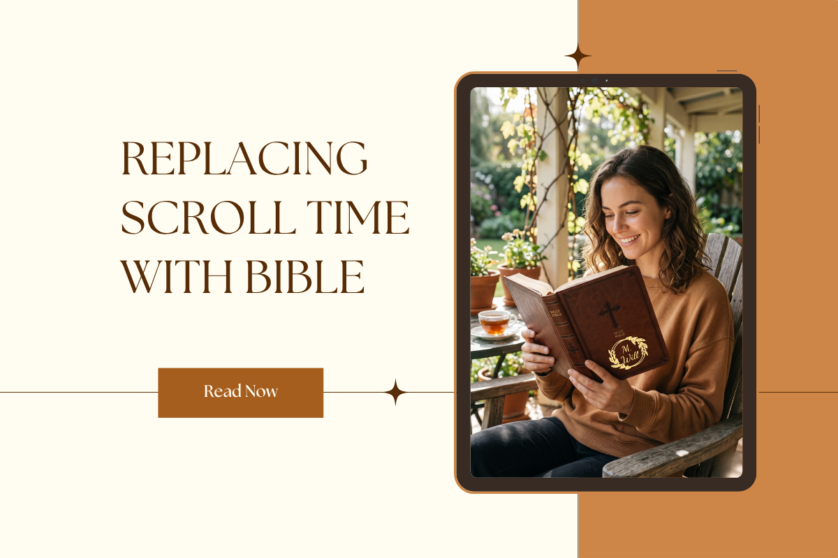 Replacing Scroll Time: 10 Minutes with a Personalized Bible Instead