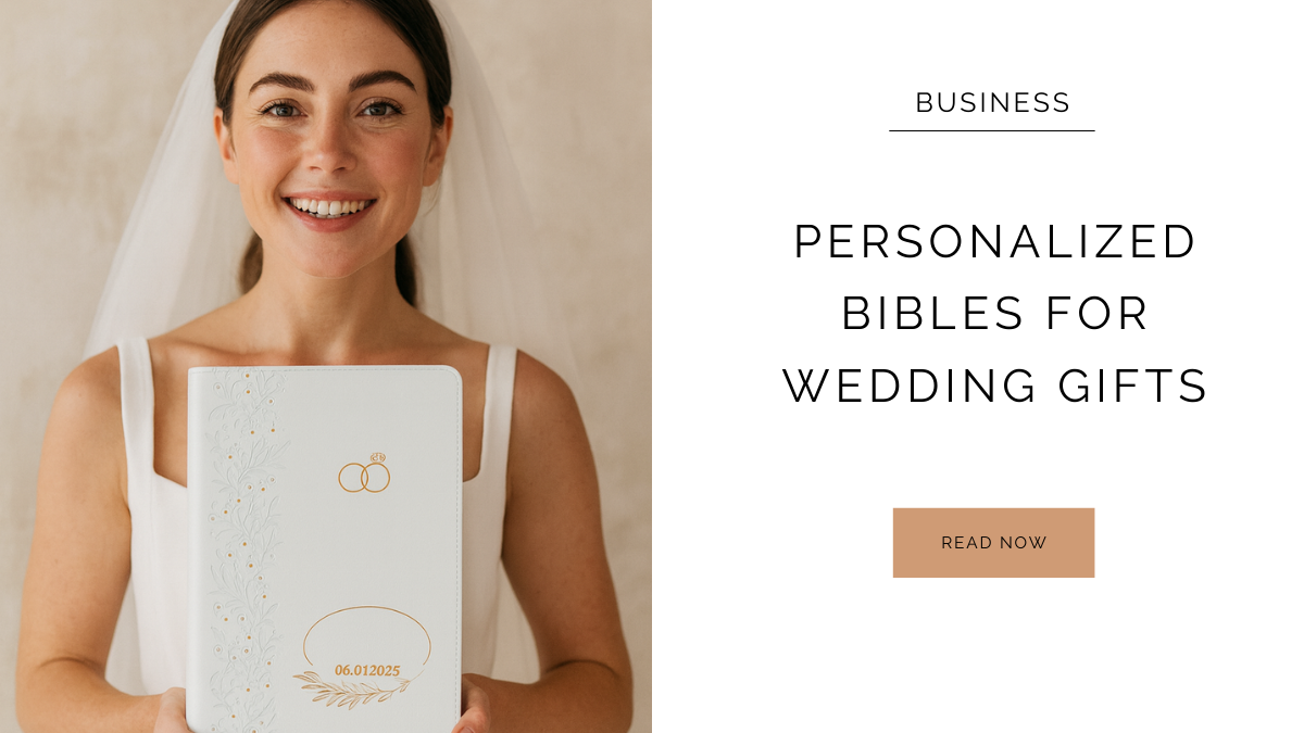 Personalized Bibles for Wedding Gifts: A Timeless Keepsake