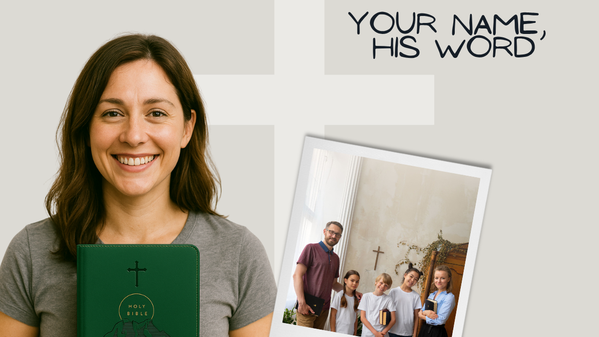 Your Name, His Word: The Impact of Engraving Your Name on Your Bible