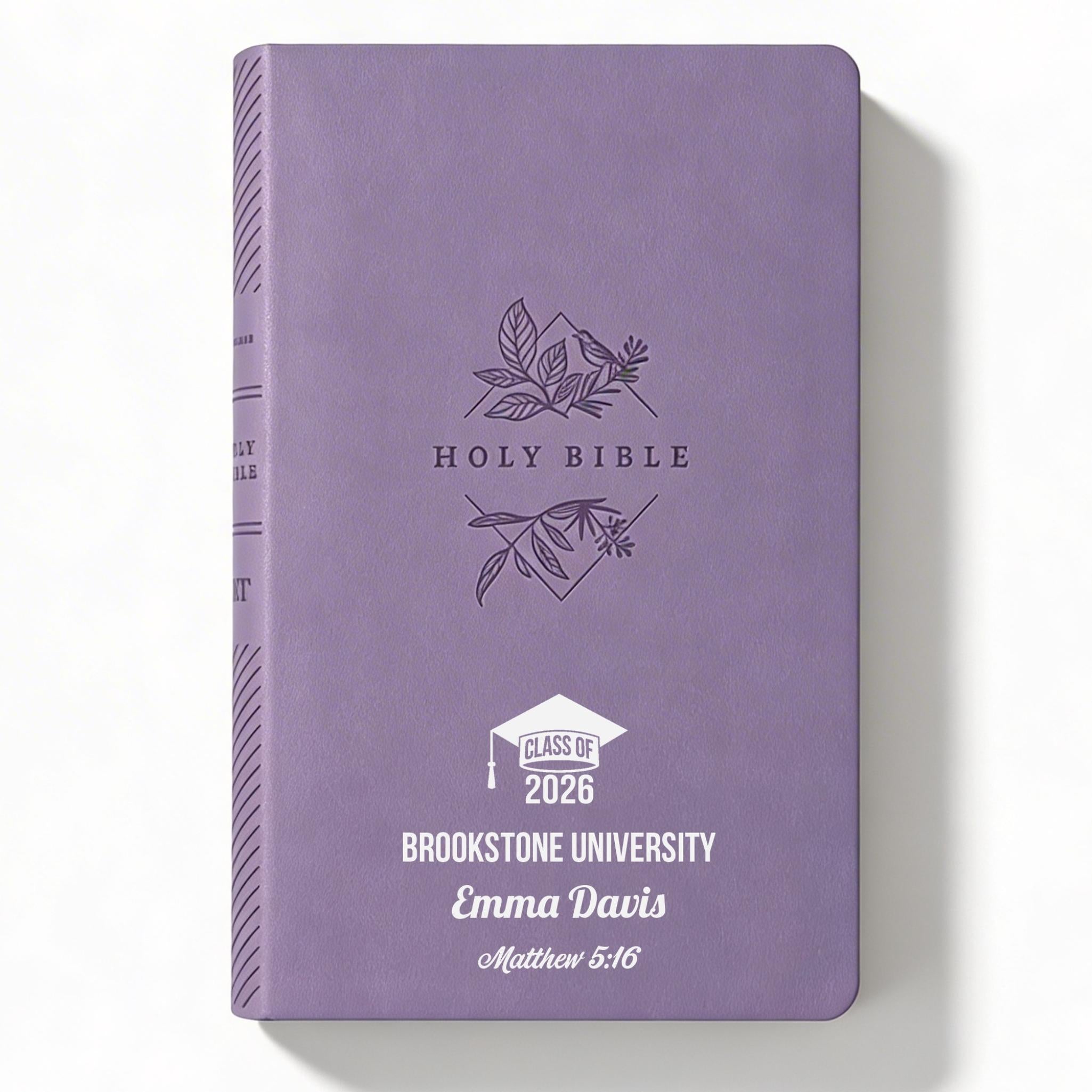 Personalized Graduation Bibles