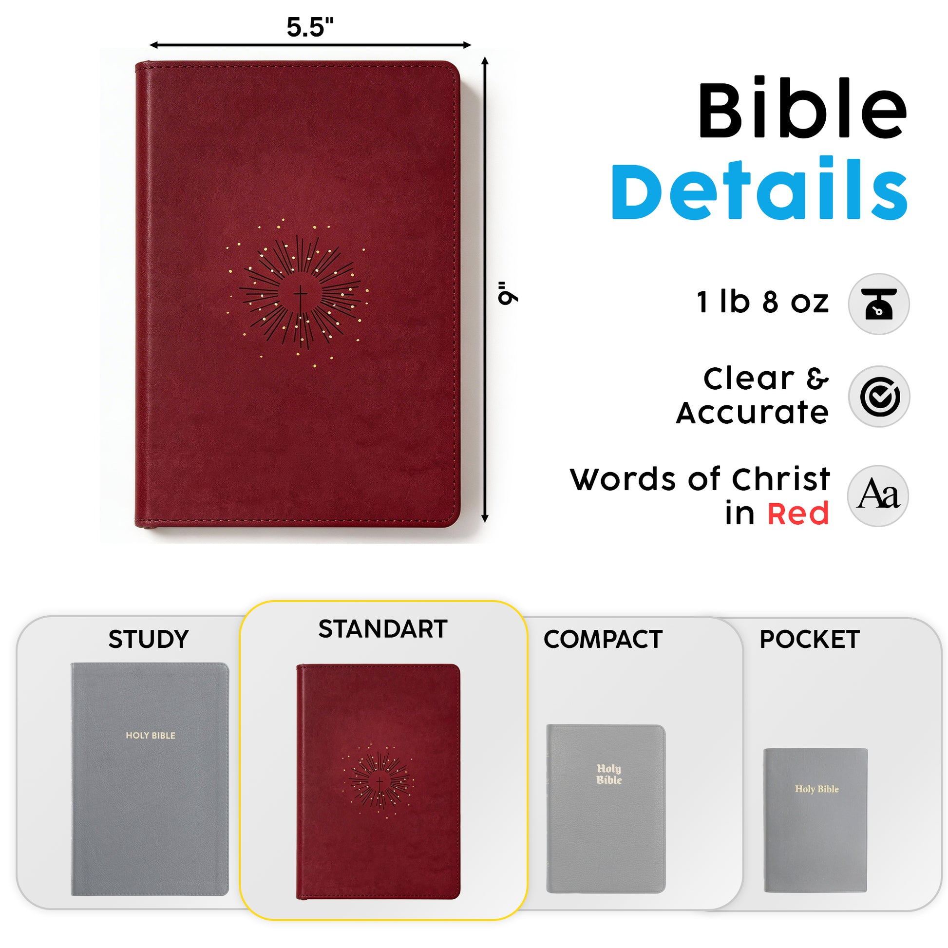 Personalized NLT Reference Bible Red Letter, Filament Enabled - Aurora Cranberry Thinline - Floral Frame