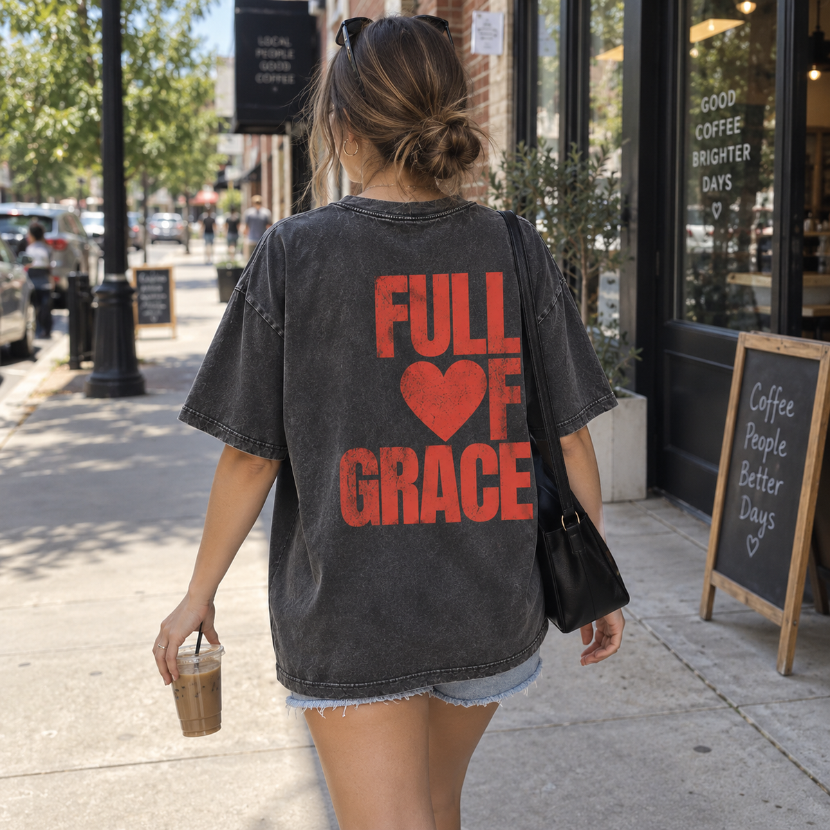 Be the Reason Someone Believes God Is Good T-Shirt - Vintage Wash Unisex Tee, Christian Faith Shirt