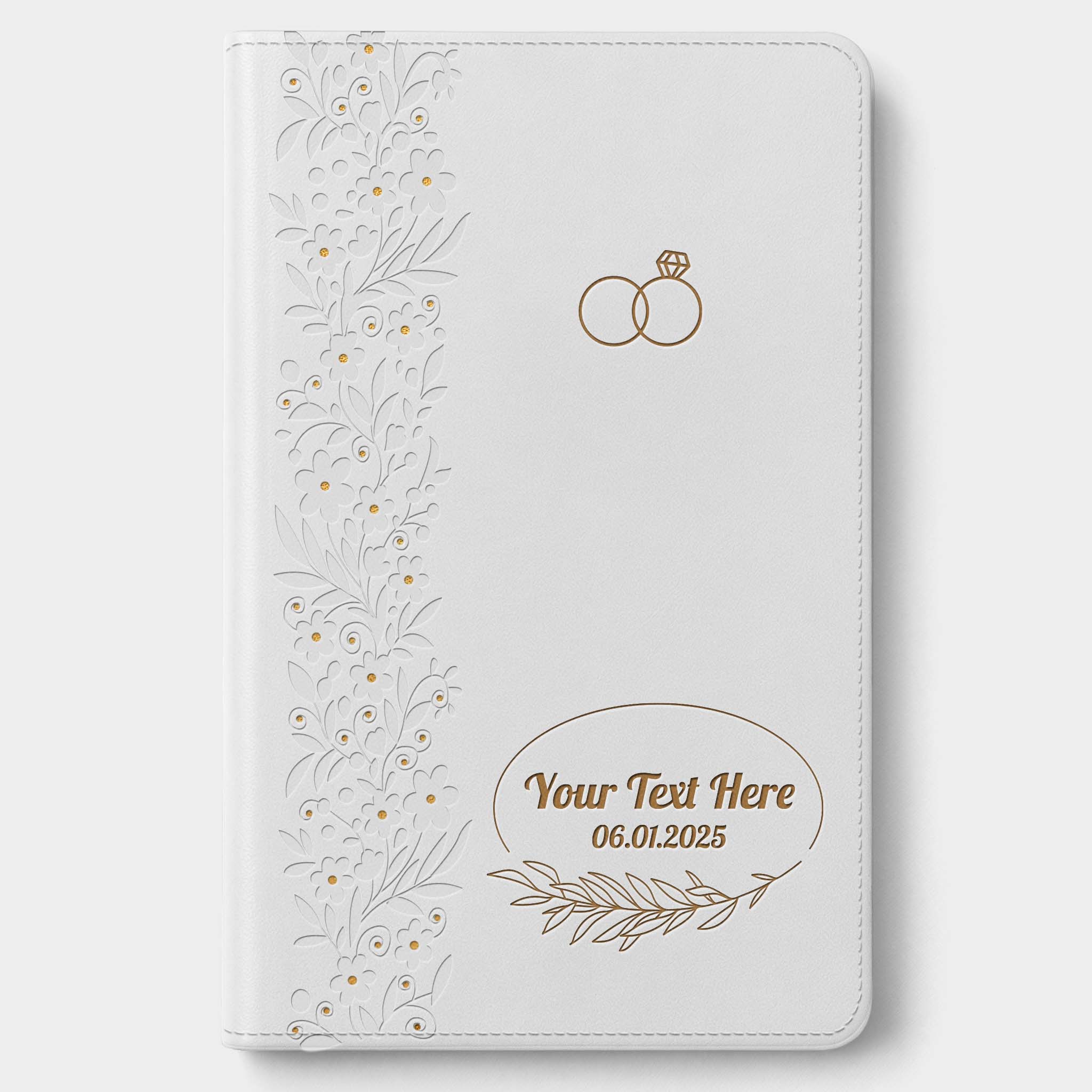 Personalized Wedding Bible - KJV Engraved Bride's Bible
