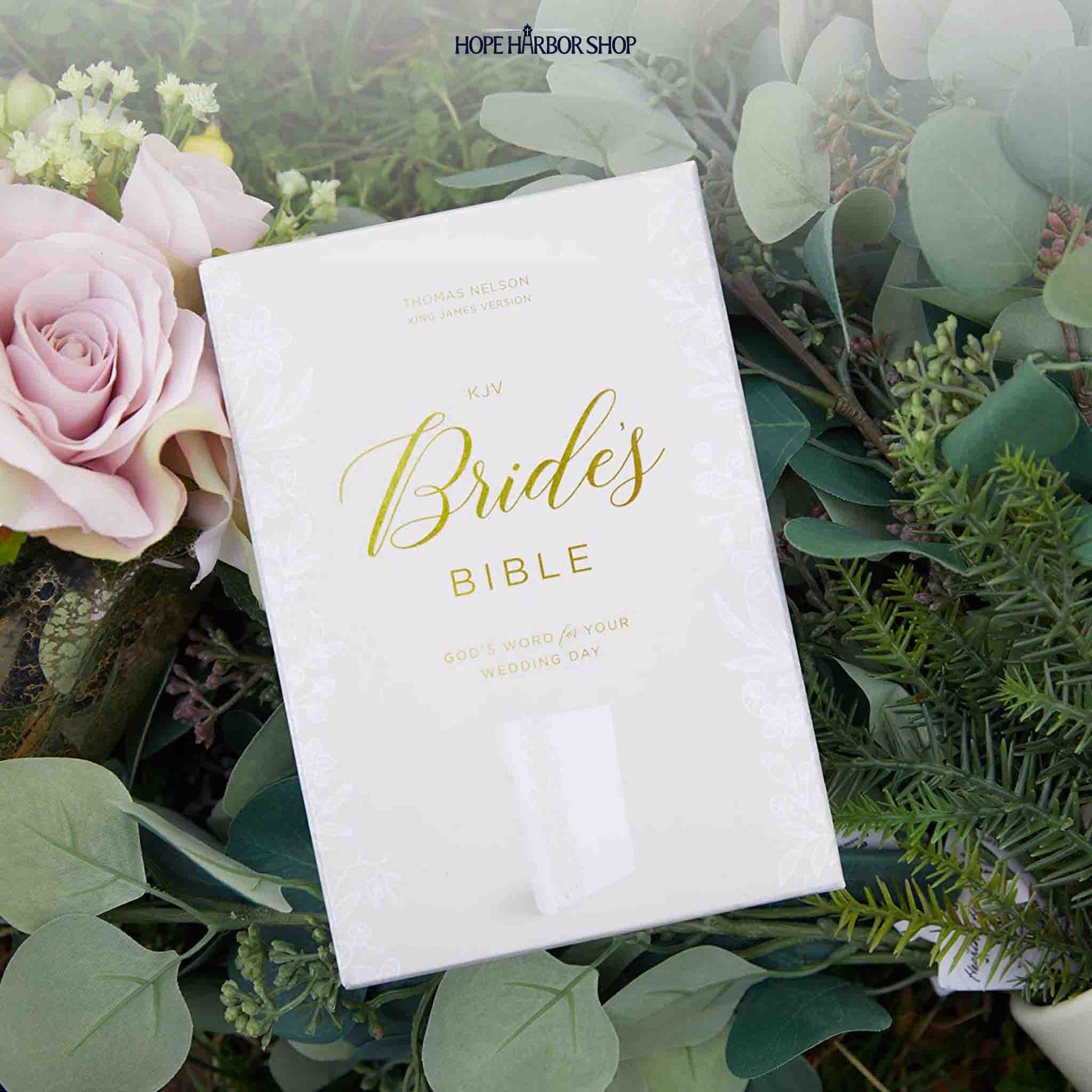 Personalized Wedding Bible - KJV Engraved Bride's Bible