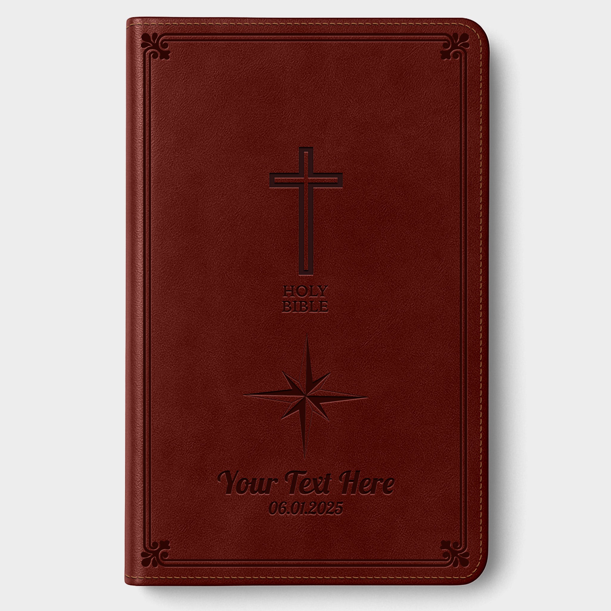 Personalized KJV Bible Auburn - Engraved USA Patriotic