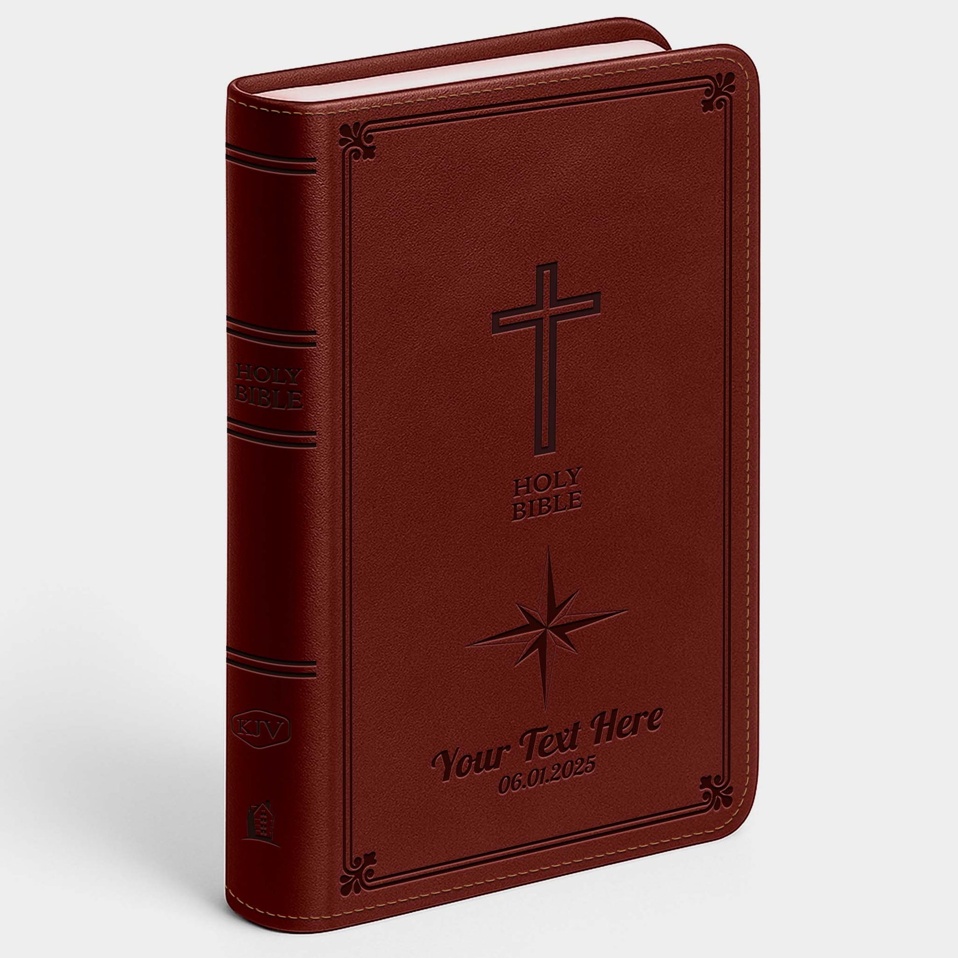 Personalized KJV Bible Auburn - Engraved USA Patriotic