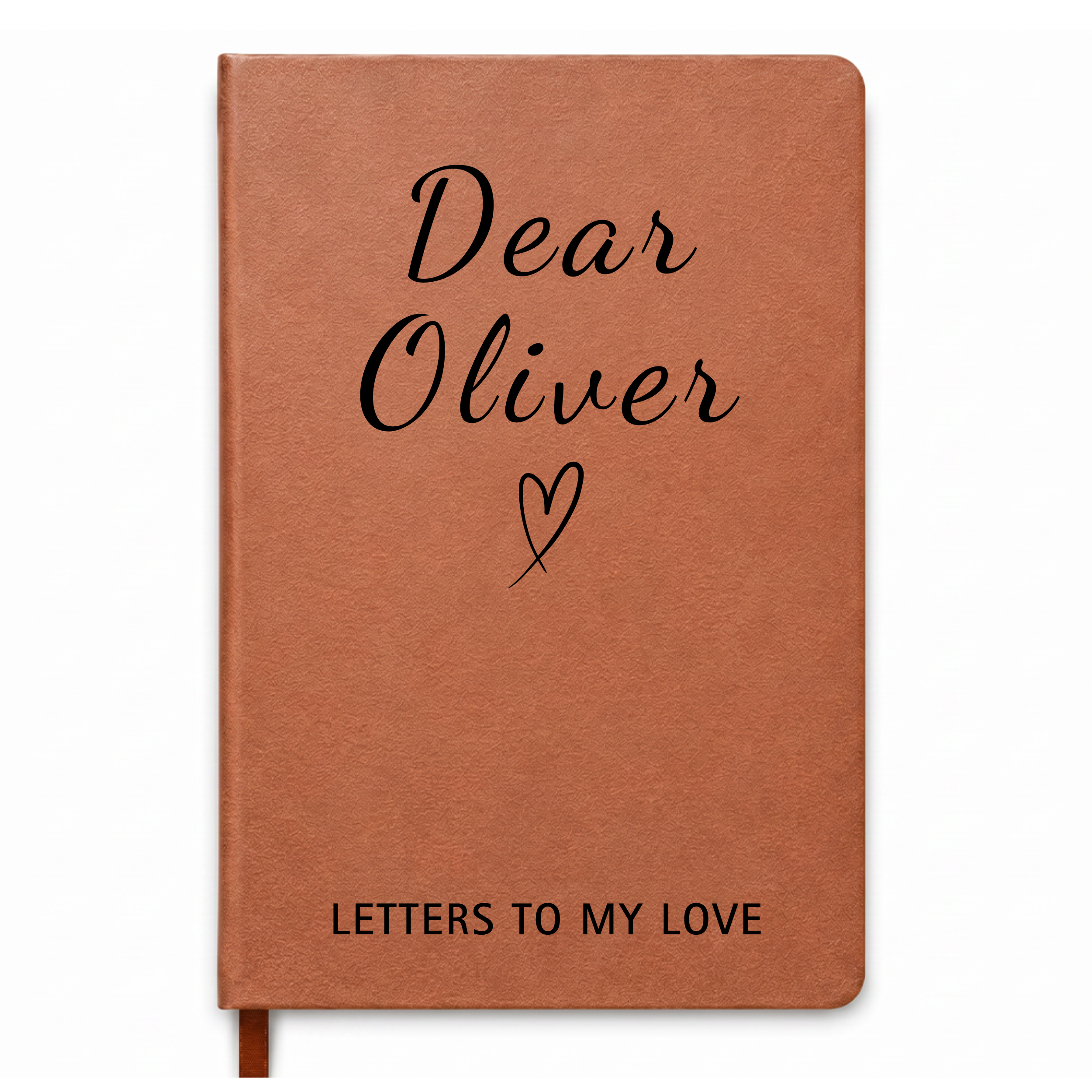 Personalized Letters to My Love Journal – Custom Name Love Letter Notebook, Romantic Gift for Couples