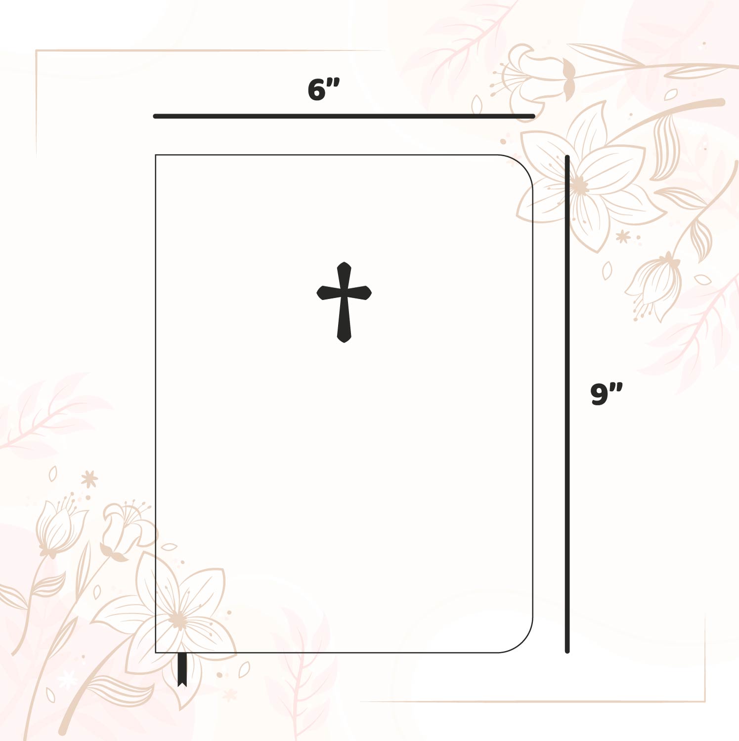 Personalized KJV Bible Gray Deluxe - Photo & Text - Red Letter